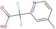 2,2-Difluoro-2-(4-methylpyridin-2-yl)acetic acid