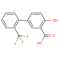 4-Hydroxy-2'-(trifluoromethyl)-[1,1'-biphenyl]-3-carboxylic acid