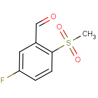 5-Fluoro-2-(methylsulphonyl)benzaldehyde