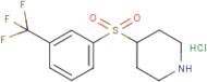 4-{3-(Trifluoromethyl)phenyl]sulphonyl}piperidine hydrochloride