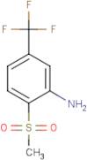 3-Amino-4-(methylsulphonyl)benzotrifluoride