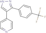 4-{3-[4-(Trifluoromethyl)phenyl]-1H-pyrazol-4-yl}pyridine