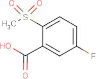 5-Fluoro-2-(methylsulphonyl)benzoic acid