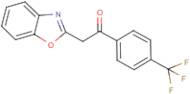 2-(1,3-Benzoxazol-2-yl)-1-[4-(trifluoromethyl)phenyl]ethan-1-one
