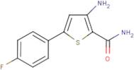 3-Amino-5-(4-fluorophenyl)thiophene-2-carboxamide