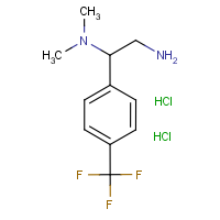 N,N-Dimethyl-1-[4-(trifluoromethyl)phenyl]ethane-1,2-diamine dihydrochloride