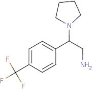 2-Pyrrolidinyl-2-[4-(trifluoromethyl)phenyl]ethylamine