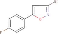 3-Bromo-5-(4-fluorophenyl)isoxazole