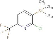 2-Chloro-6-(trifluoromethyl)-3-(trimethylsilyl)pyridine