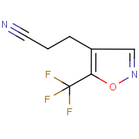 4-(2-Cyanoethyl)-5-(trifluoromethyl)isoxazole