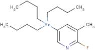 2-Fluoro-3-methyl-5-(tributylstannyl)pyridine