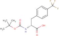 4-(Trifluoromethyl)-D-phenylalanine, N-BOC protected