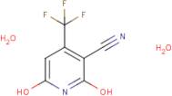 3-Cyano-2,6-dihydroxy-4-(trifluoromethyl)pyridine dihydrate