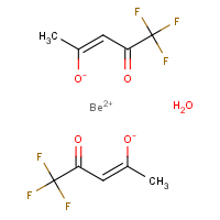 Beryllium trifluoroacetylacetonate hydrate