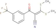 3,3-Bis(methylthio-2-[3-(trifluoromethyl)benzoyl]acrylonitrile