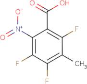 2,4,5-Trifluoro-3-methyl-6-nitrobenzoic acid