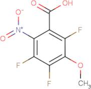 2,4,5-Trifluoro-3-methoxy-6-nitrobenzoic acid