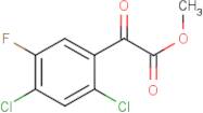 Methyl 2-(2,4-dichloro-5-fluorobenzene)-2-oxoacetate