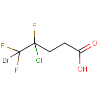 5-Bromo-4-chloro-4,5,5-trifluoropentanoic acid