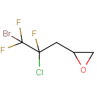 (3-Bromo-2-chloro-2,3,3-trifluoropropyl)epoxide