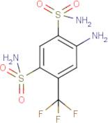 2-Amino-4-trifluoromethyl-1,5-benzenedisulphonamide