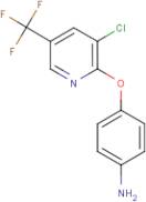 4-{[3-Chloro-5-(trifluoromethyl)pyridin-2-yl]oxy}aniline