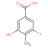 3-Fluoro-5-hydroxy-4-methylbenzoic acid