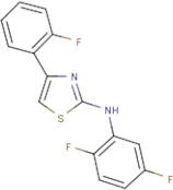 2-(2,5-Difluorophenyl)amino-4-(2-fluorophenyl)thiazole