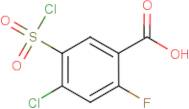 4-Chloro-5-chlorosulphonyl-2-fluorobenzoic acid