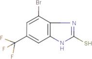 4-Bromo-6-(trifluoromethyl)benzimidazole-2-thiol