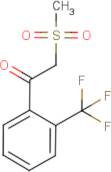 2-(Methylsulphonyl)-2'-(trifluoromethyl)acetophenone