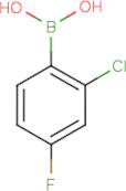2-Chloro-4-fluorobenzeneboronic acid