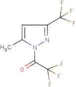 5(3)-Methyl-1-(trifluoroacetyl)-3(5)-(trifluoromethyl)pyrazole