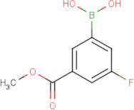 3-Fluoro-5-(methoxycarbonyl)benzeneboronic acid