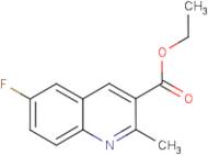 Ethyl 6-fluoro-2-methylquinoline-3-carboxylate