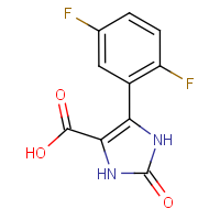 5-(2,5-difluorophenyl)-2-oxo-2,3-dihydro-1H-imidazole-4-carboxylic acid