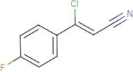 (Z)-3-Chloro-3-(4-fluorophenyl)acrylonitrile