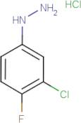 3-Chloro-4-fluorophenylhydrazine hydrochloride