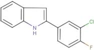 2-(3-Chloro-4-fluorophenyl)indole