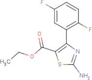 Ethyl 2-amino-4-(2,5-difluorophenyl)-1,3-thiazole-5-carboxylate