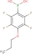 4-Propoxy-2,3,5,6-tetrafluorobenzeneboronic acid