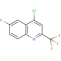 4-Chloro-6-fluoro-2-(trifluoromethyl)quinoline