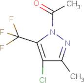 1-Acetyl-4-chloro-3-methyl-5-(trifluoromethyl)-1H-pyrazole