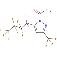 1-Acetyl-5-(nonafluorobutyl)-3-(trifluoromethyl)-1H-pyrazole