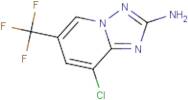 8-Chloro-6-(trifluoromethyl)-[1,2,4]triazolo[1,5-a]pyridin-2-amine