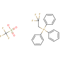 Triphenyl(2,2,2-trifluoroethyl)phosphanium trifluoromethanesulfonate