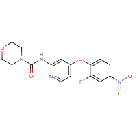 N-[4-(2-Fluoro-4-nitrophenoxy)pyridin-2-yl]morpholine-4-carboxamide