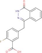 2-Fluoro-5-[(4-oxo-3,4-dihydrophthalazin-1-yl)methyl]benzoic acid