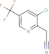 [3-Chloro-5-(trifluoromethyl)pyridin-2-yl]acetonitrile