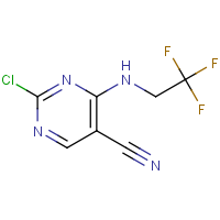 2-Chloro-4-[(2,2,2-trifluoroethyl)amino]pyrimidine-5-carbonitrile